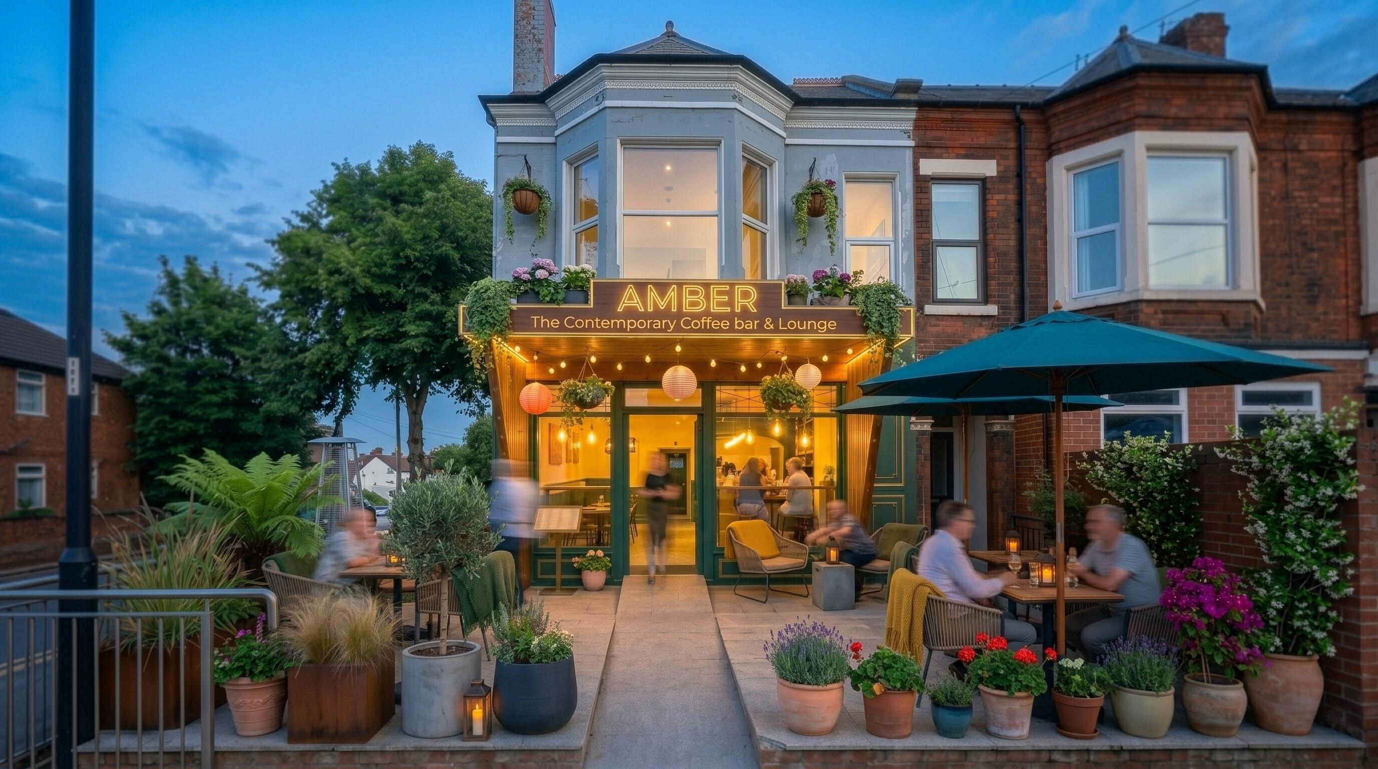 AMBER — Facade & Private Terrace