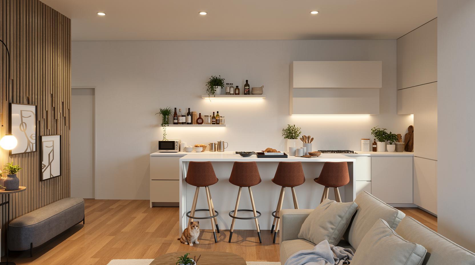 Apartment Interior — view 1