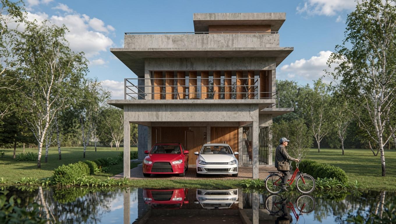 Contemporary House — view 1