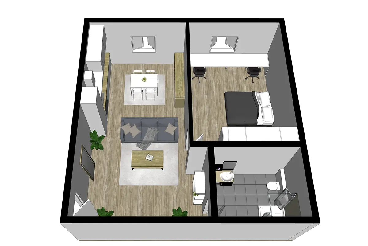 Minimal Interior — Re-Used — view 2