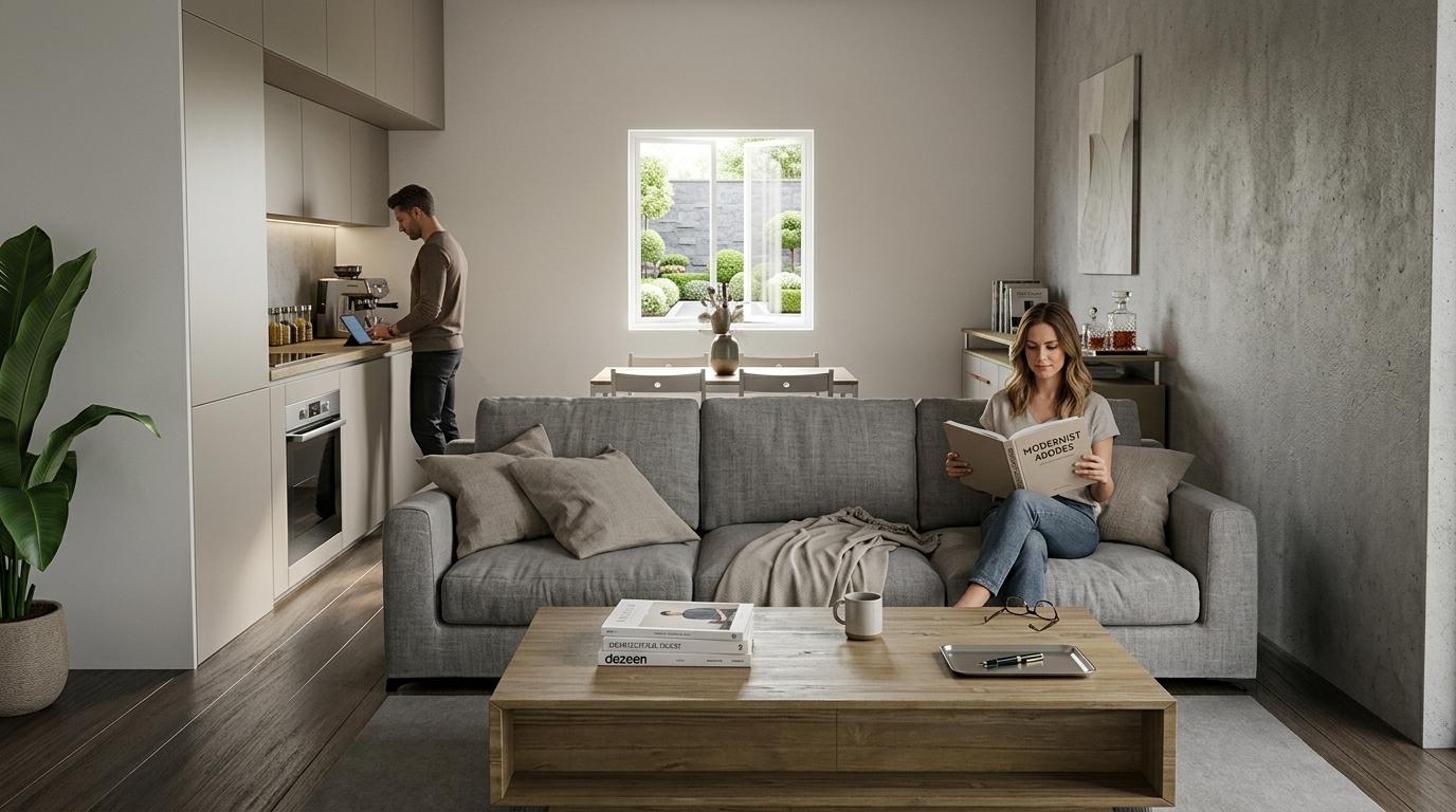 Minimal Interior — Re-Used — Audun-Le-tiche, France