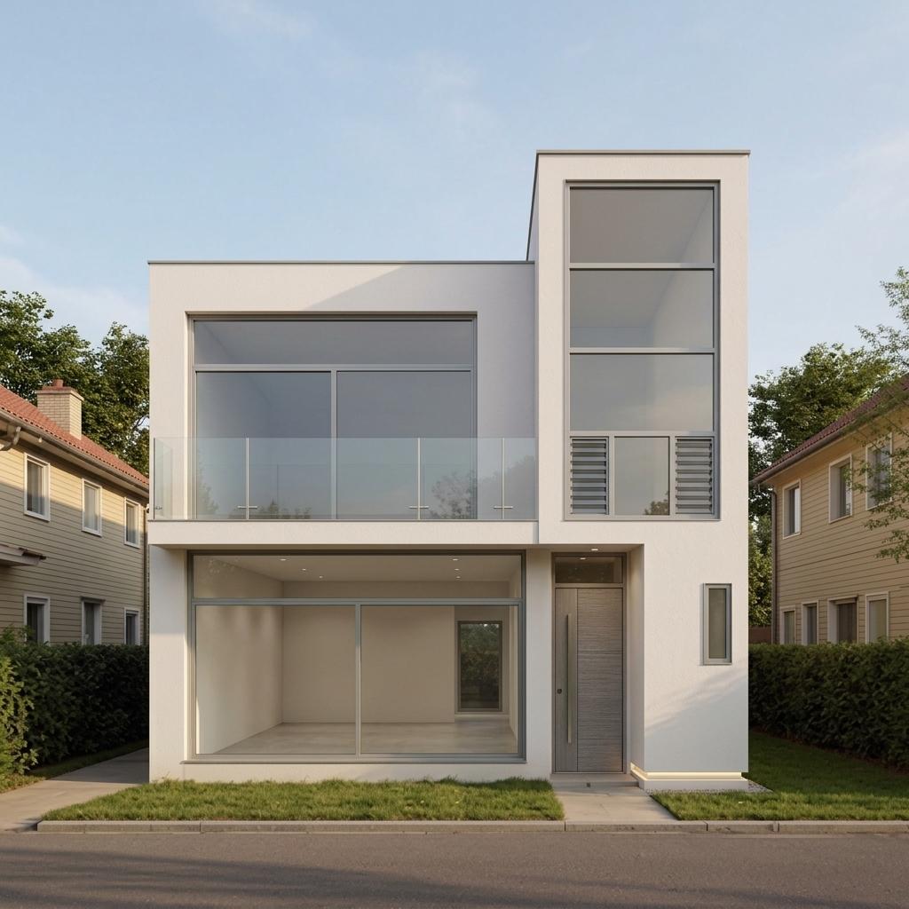 Modern Minimal Residence — view 1