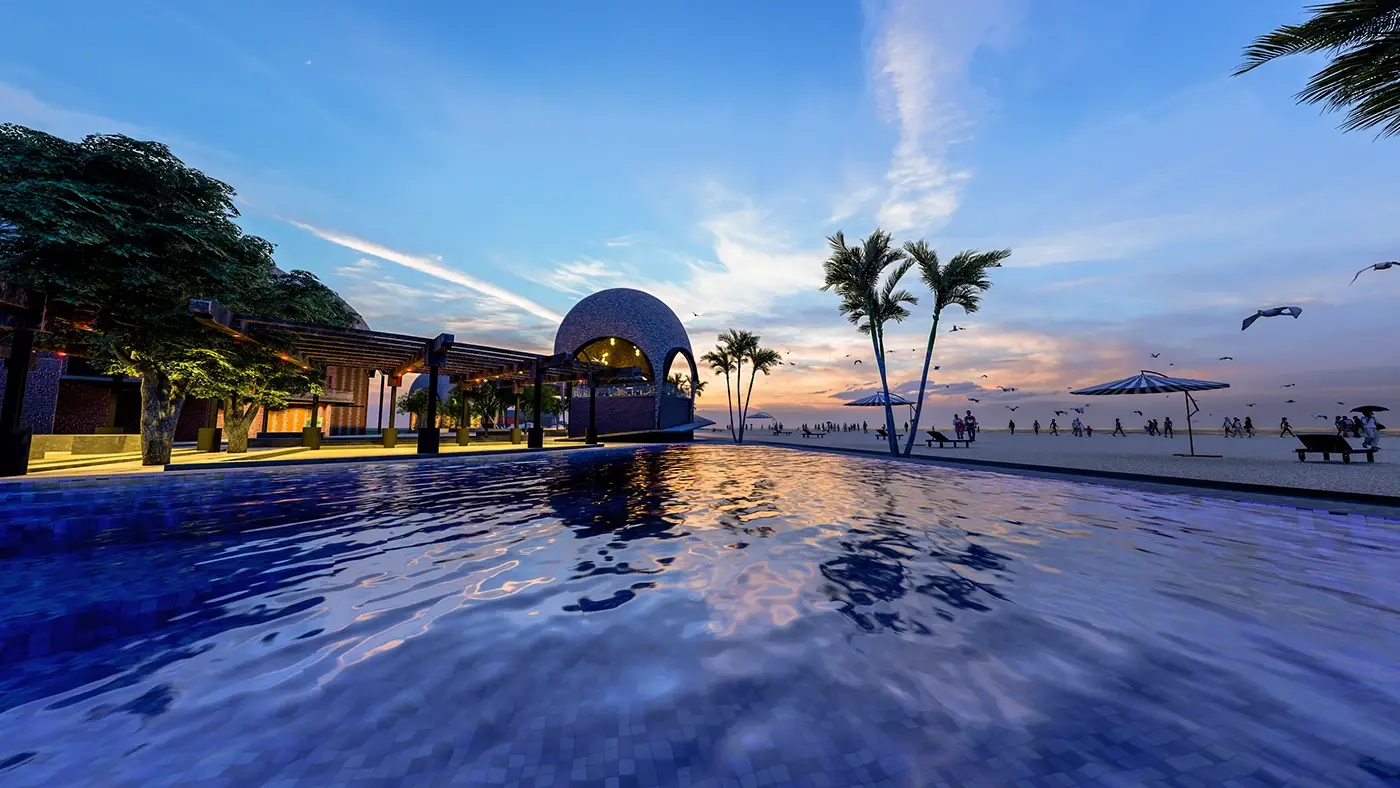 Proposed Festival Plaza, Negombo — view 1