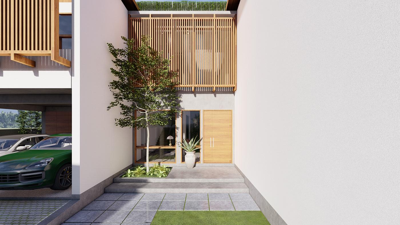 Proposed Residence, Cultural Capital — view 1