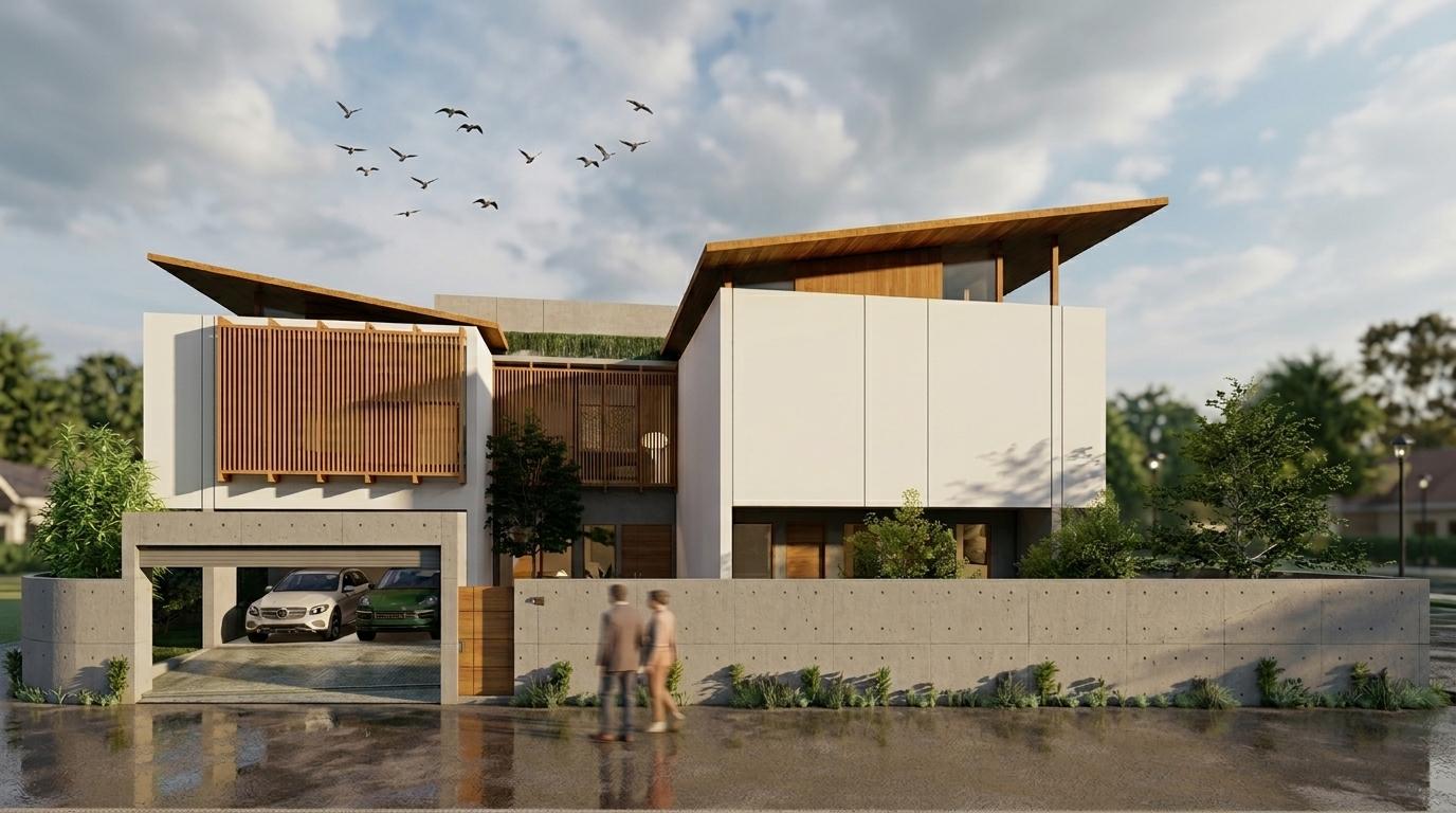 Proposed Residence, Cultural Capital — Anuradapura, Sri Lanka