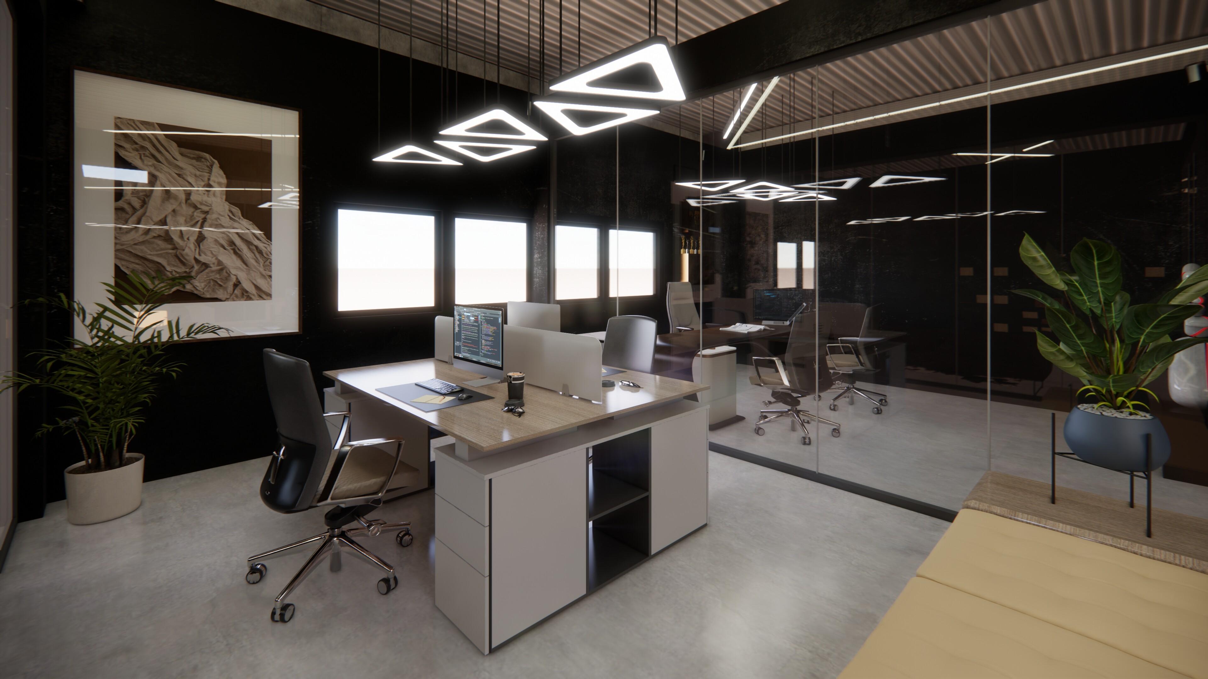 Modern Office Interior — view 2