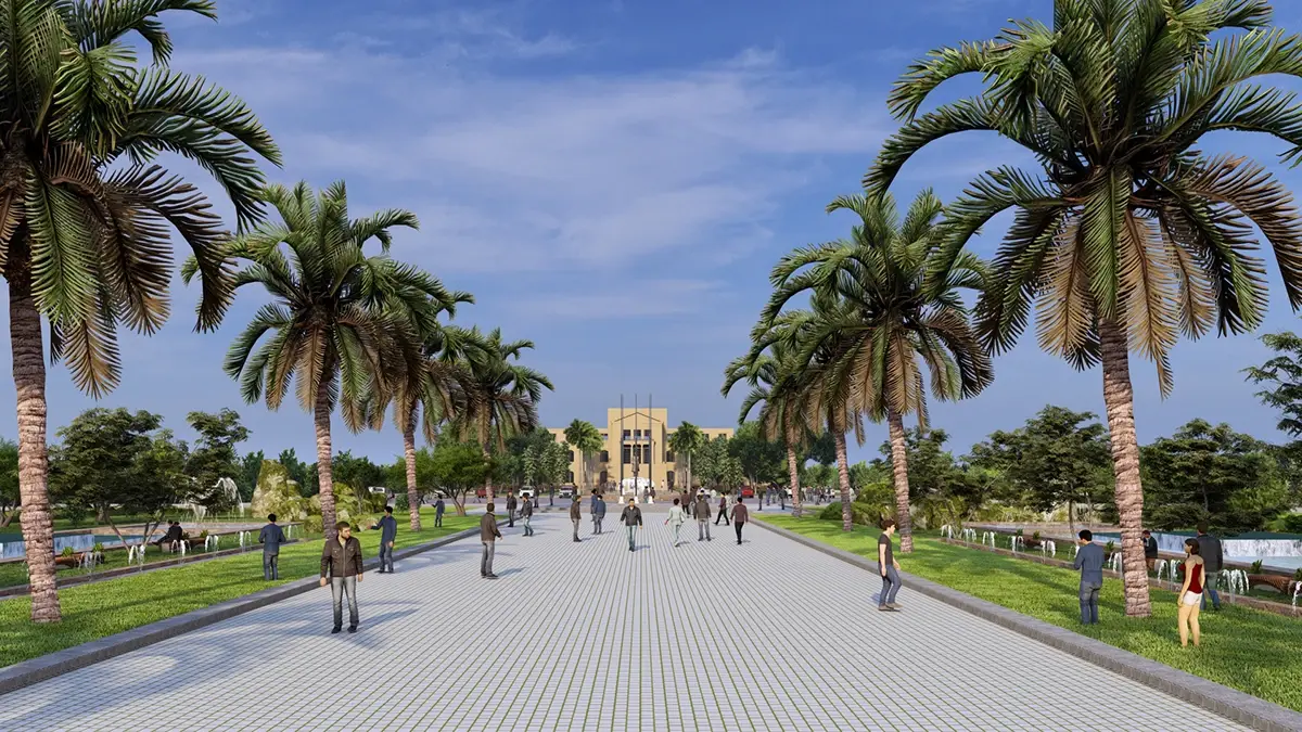 University Front — view 1