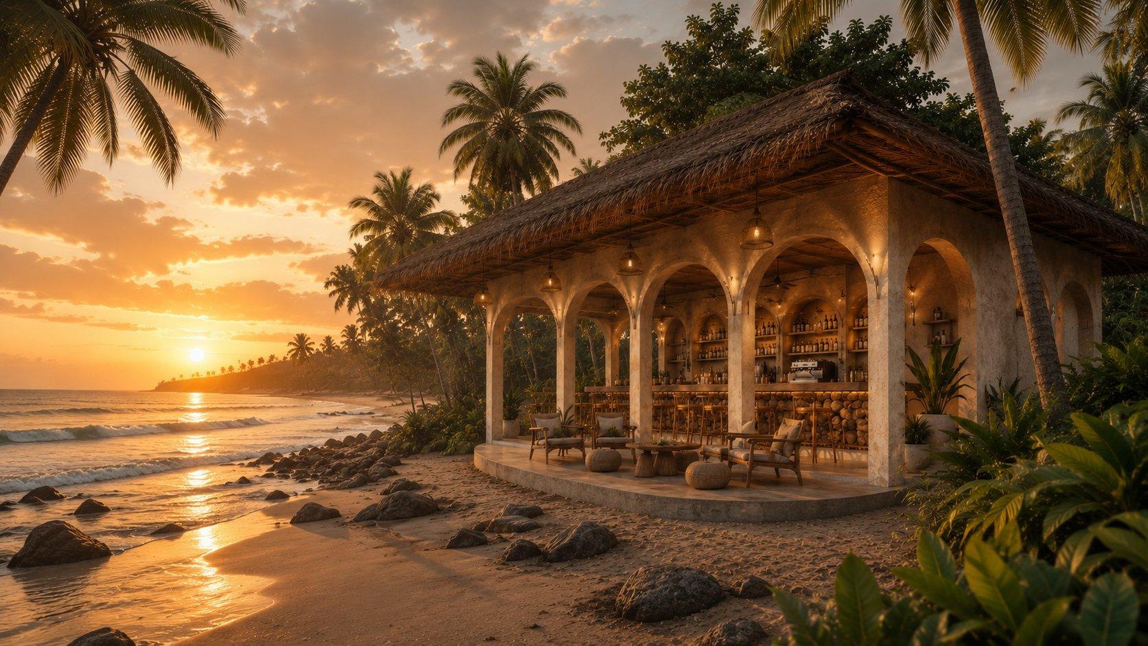 Wave Surf Café — Ussangoda, Sri Lanka